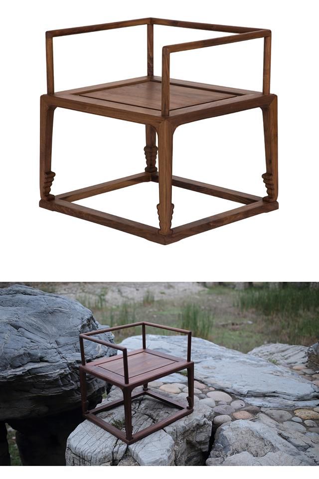 Kirin leg chair Chinese style chair(图5)
