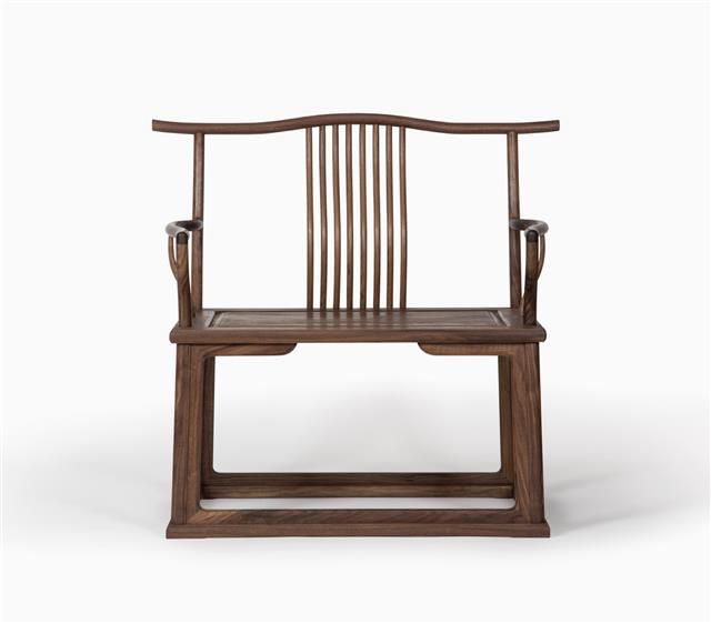 Comb backrest chair Chinese style chair(图2)