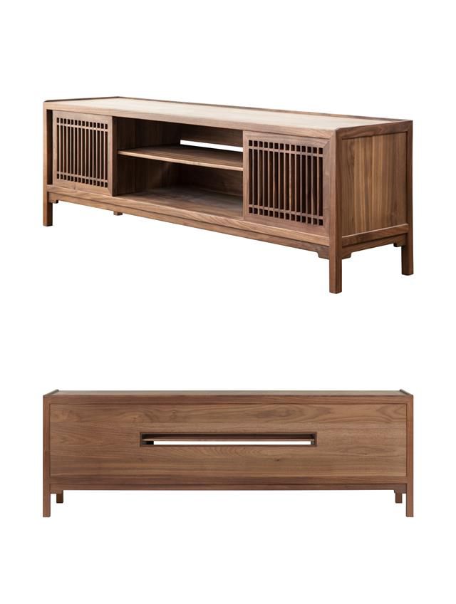 Solid wood Chinese style TV cabinet(图4)