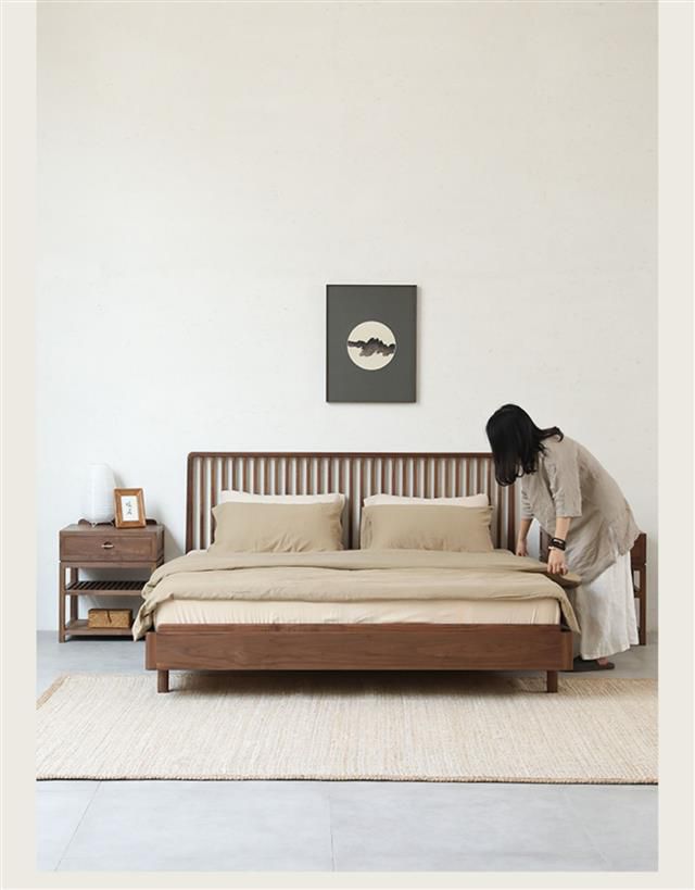 Chinese style bed  Bedroom Bed(图8)