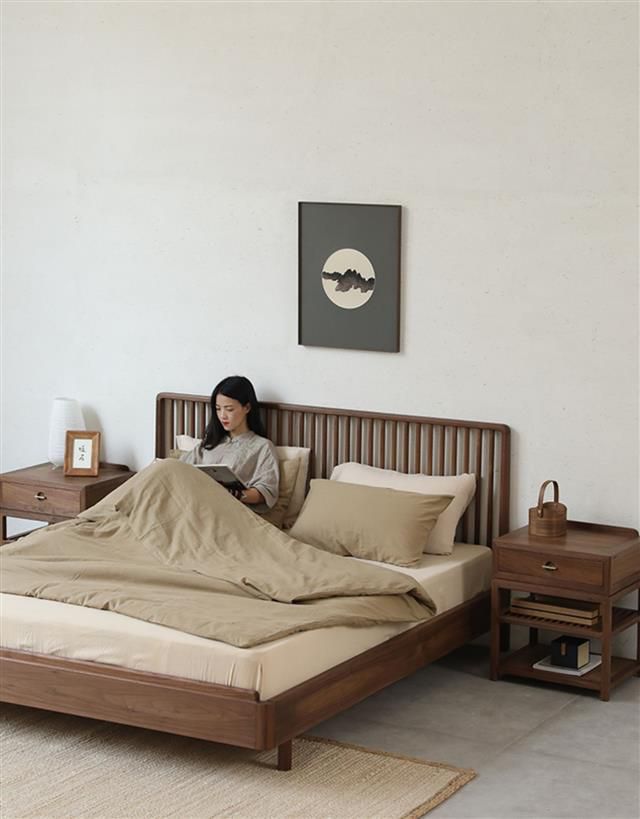 Chinese style bed  Bedroom Bed(图7)