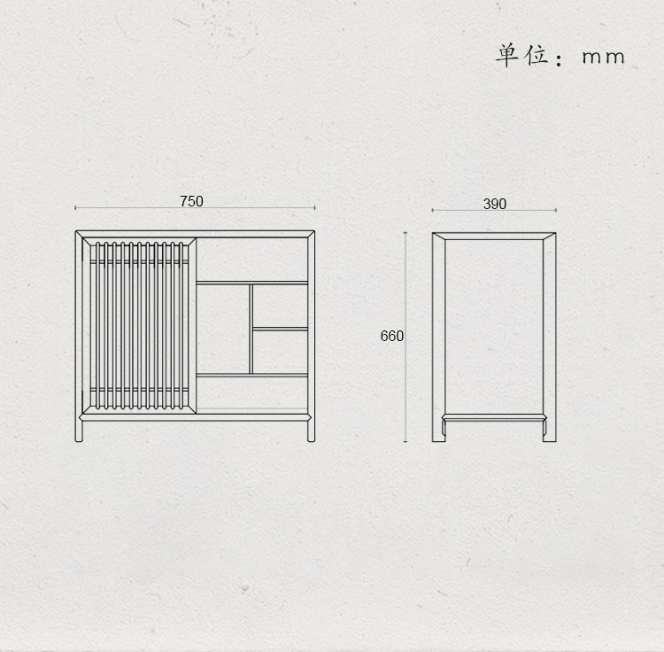New Chinese style tea cabinet(图2)