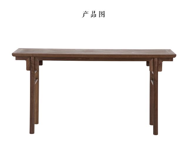New Chinese style flat top console table(图3)