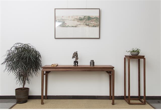 New Chinese style Ming Dynasty console table(图1)