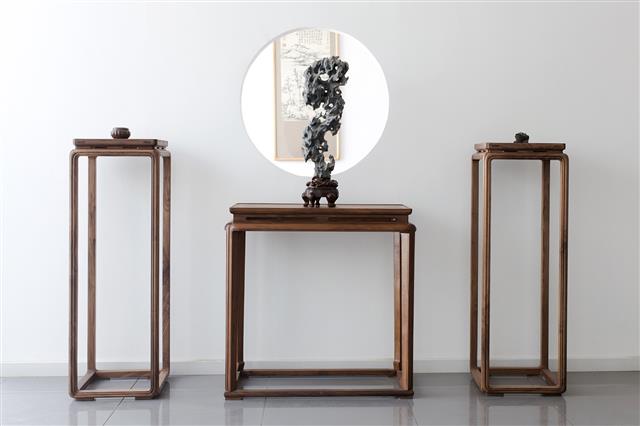 New Chinese style Ming style console table(图3)